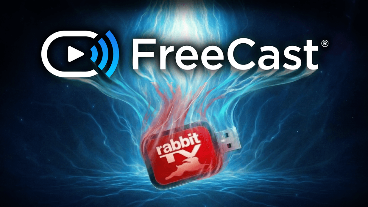 RabbitTV Is Now FreeCast | Get 30 Days of Free Premium Channels | FreeCast