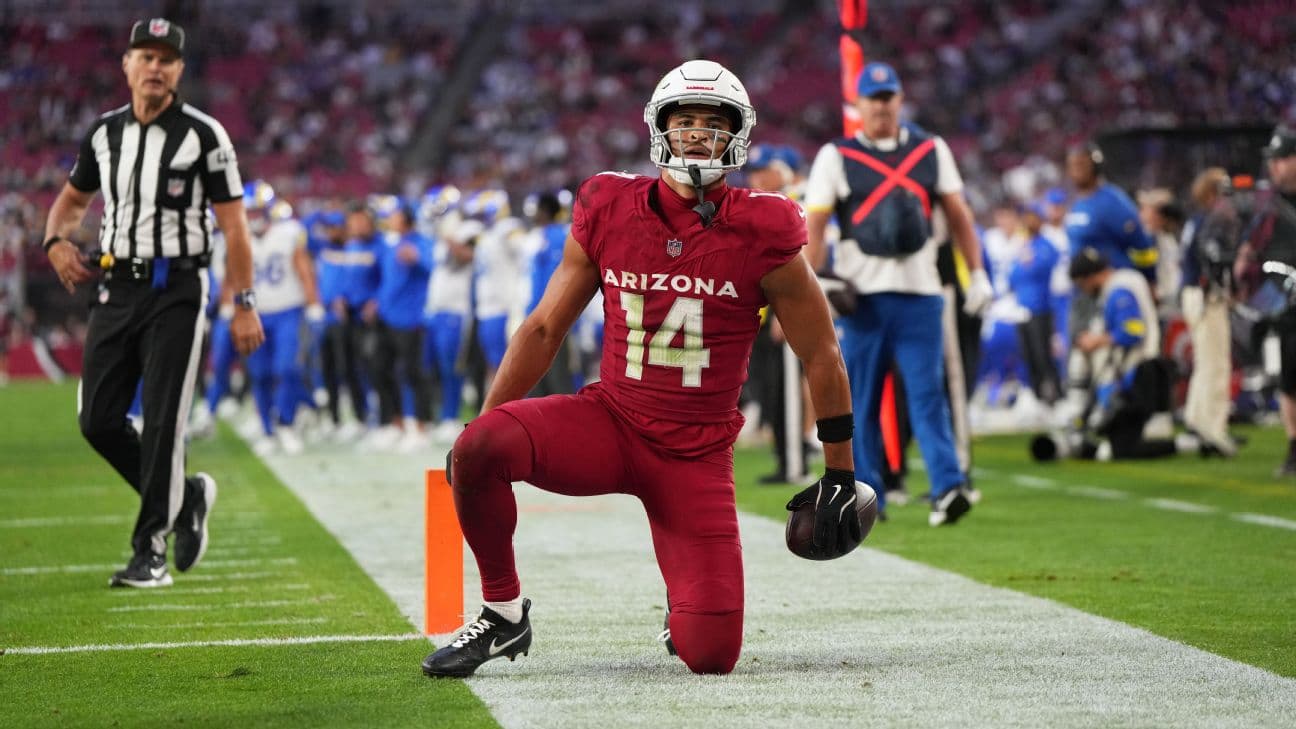Sources: Cardinals, WR Michael Wilson reach $75M extension