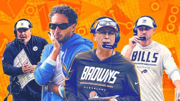 Mike McDaniel, Mike McCarthy, Joe Brady, Todd Monken