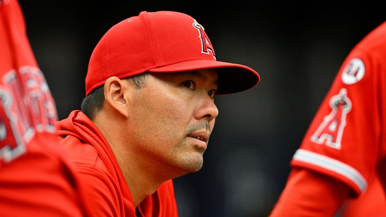 Kurt Suzuki out as Angels manager; interim GM John Mozeliak won't return in 2027