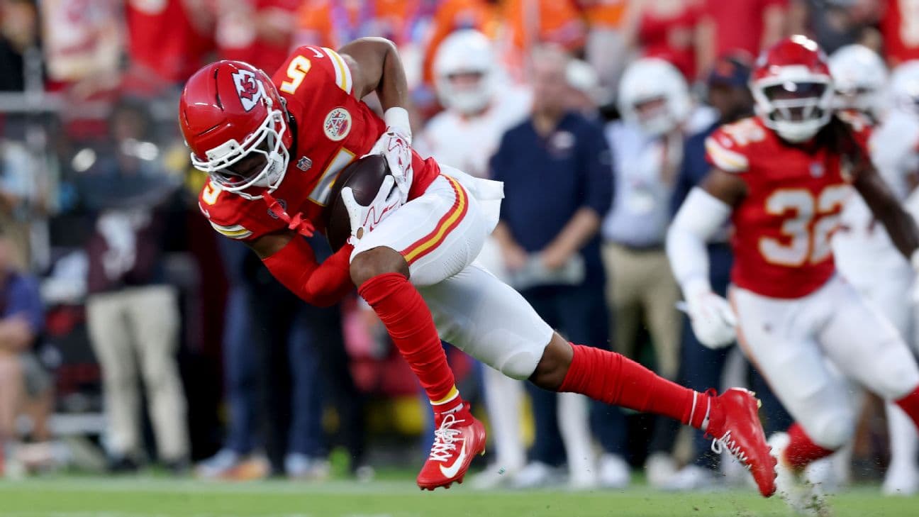 Chiefs expecting rookie CB Mansoor Delane to play on SNF