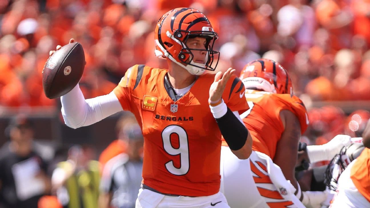 Bengals' Burrow: 'Ridiculous' that tight back would keep me out