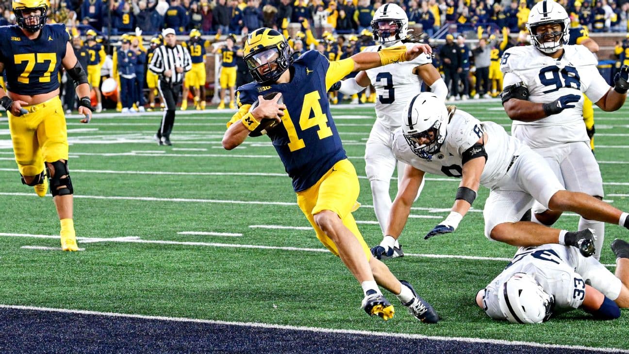 Michigan Wolverines QB Tommy Carr has 'poise' that's 'second to none'