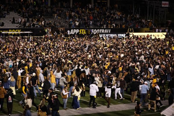 Appalachian State hands James Madison first loss of season