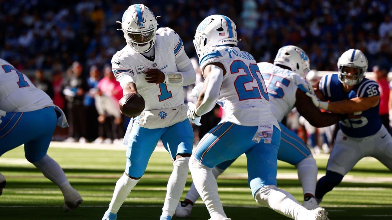 What's led to Titans' recent success? Under center