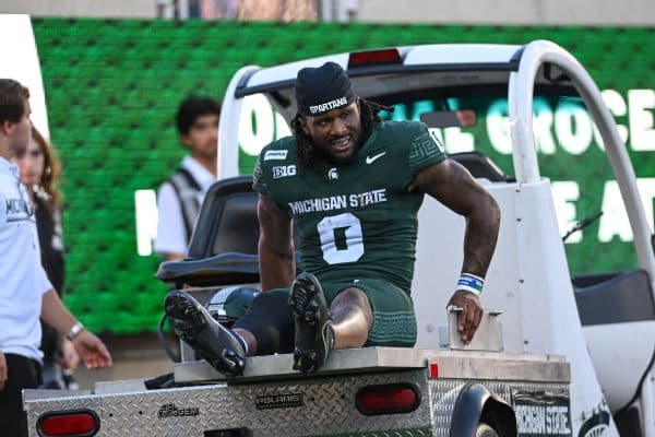 Injured Michigan State RB Cam Edwards done for season