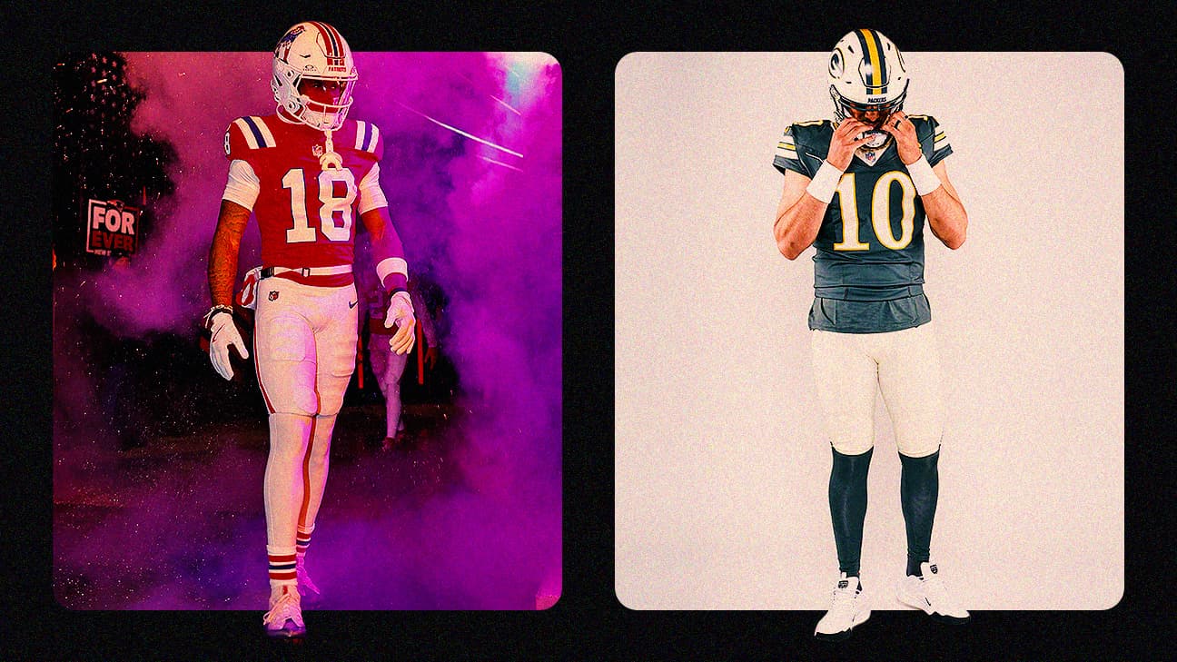 New England Patriots and Green Bay Packers Week 5 NFL Uniforms