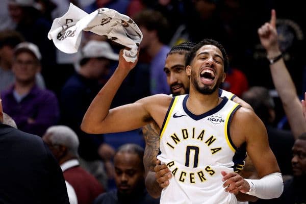 Tyrese Haliburton leads Pacers' opening-night win in emotional return from injury