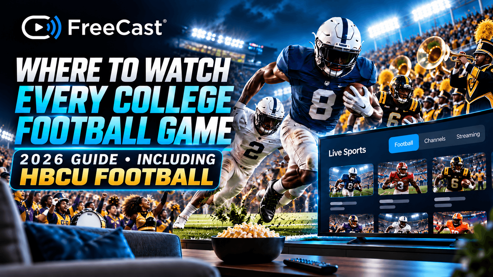 Where to Watch College Football Games in 2026