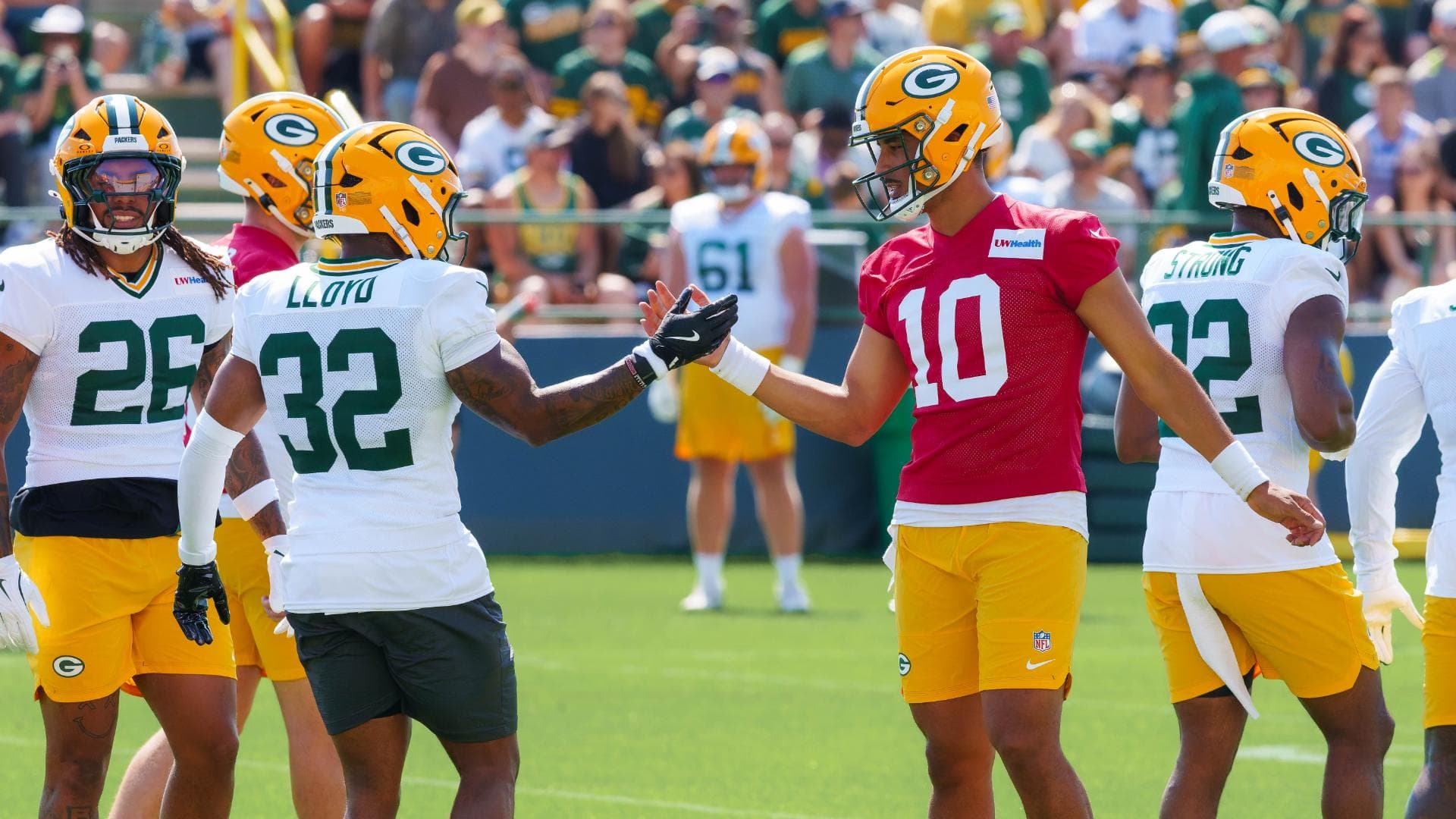Matt LaFleur bans backflips at Packers training camp