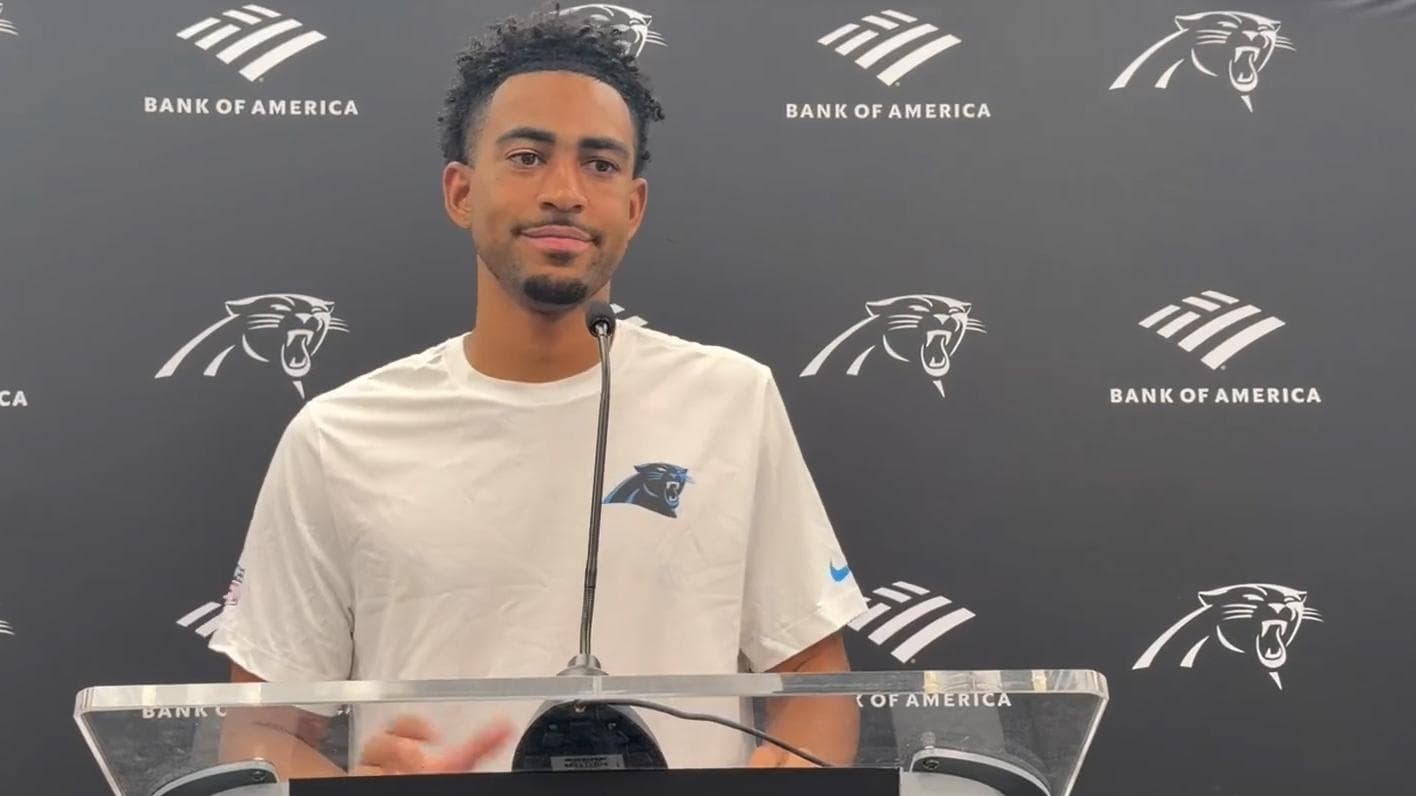 Bryce Young previews divisional showdown with Falcons