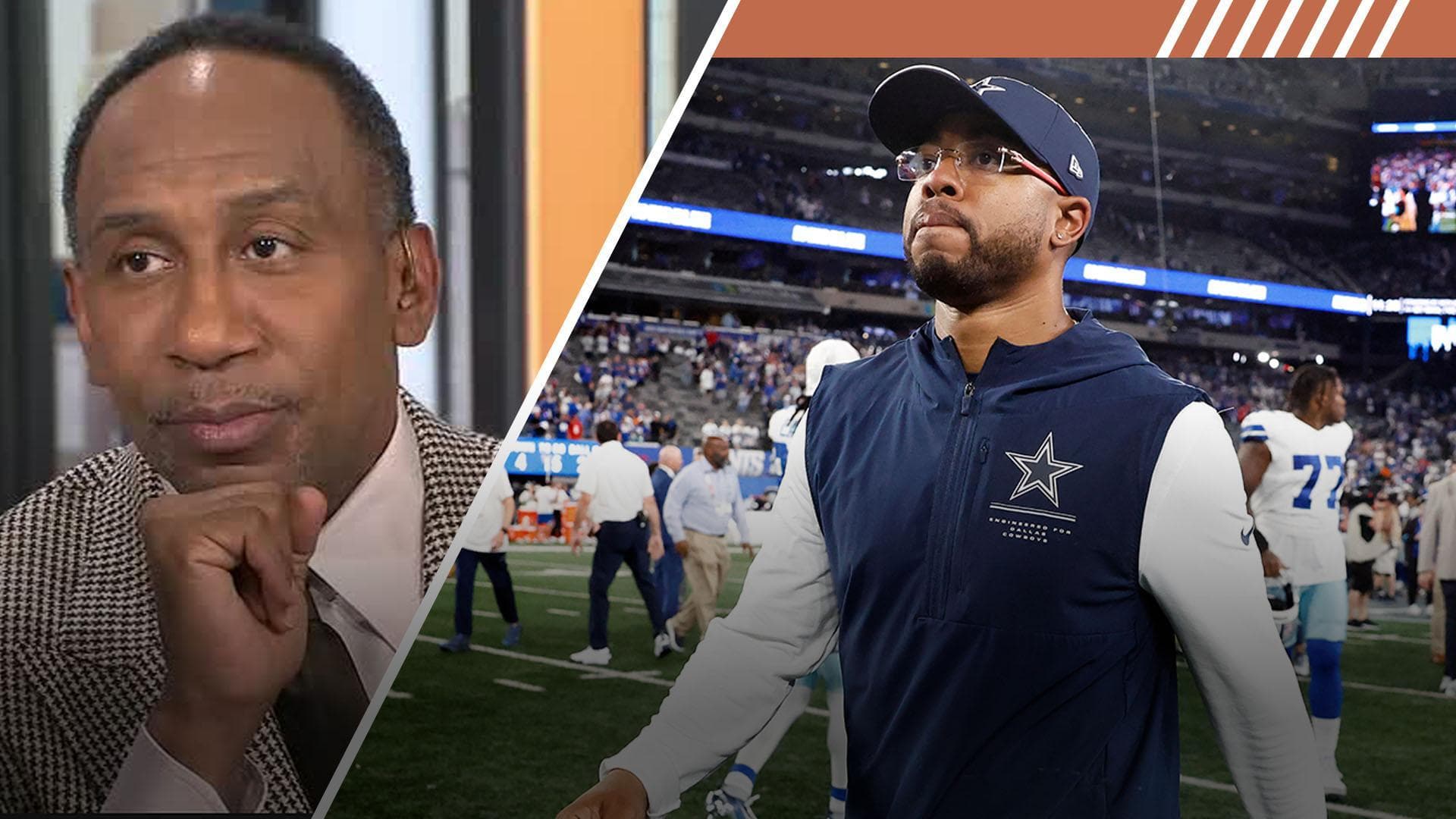 What Stephen A. is questioning about the Cowboys' defense