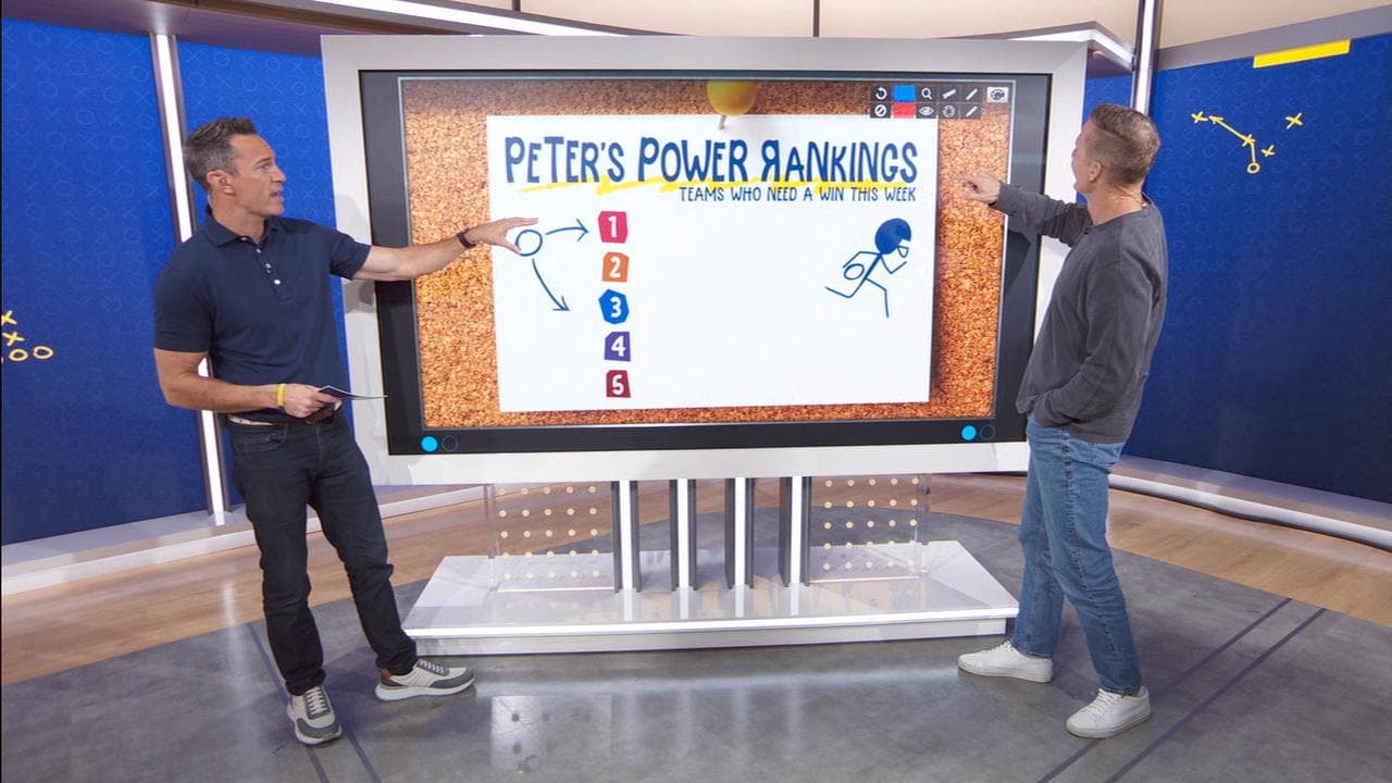 Peter Burns' Week 8 Power Rankings carry added urgency