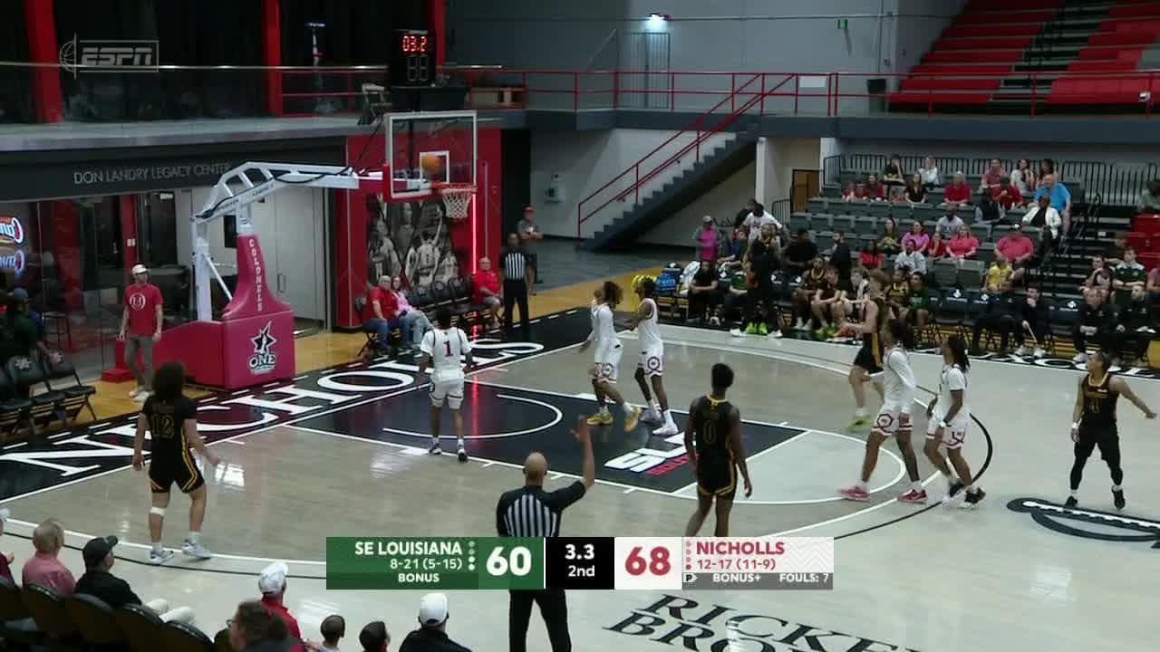 SE Louisiana Lions vs. Nicholls Colonels: Game Highlights