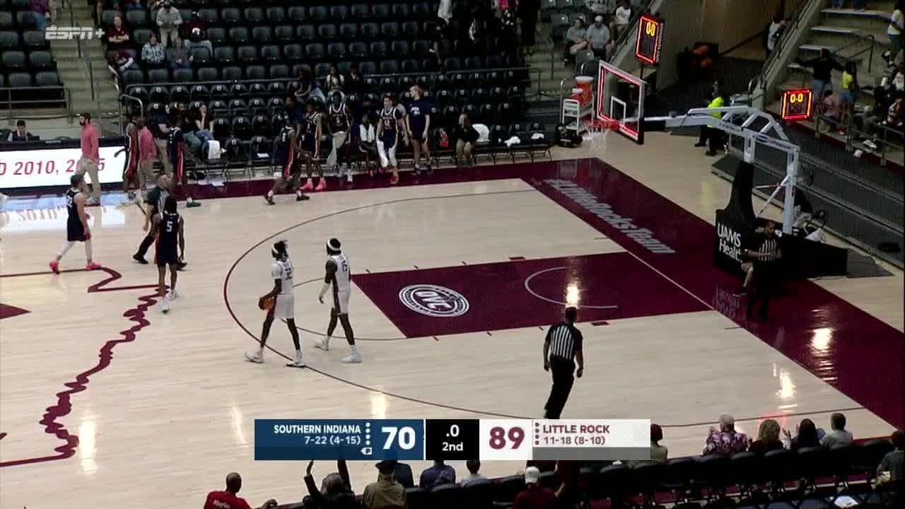 Southern Indiana Screaming Eagles vs. Little Rock : Game Highlights