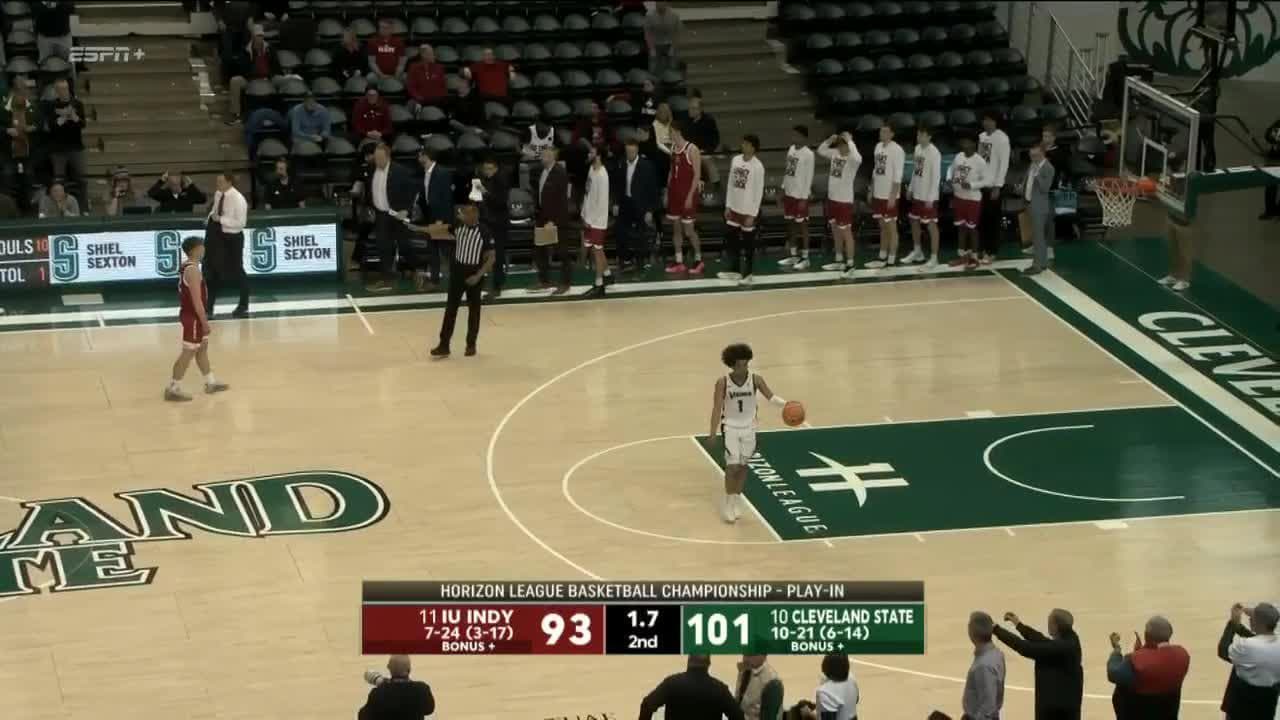 IU Indy Jaguars vs. Cleveland State Vikings: Game Highlights