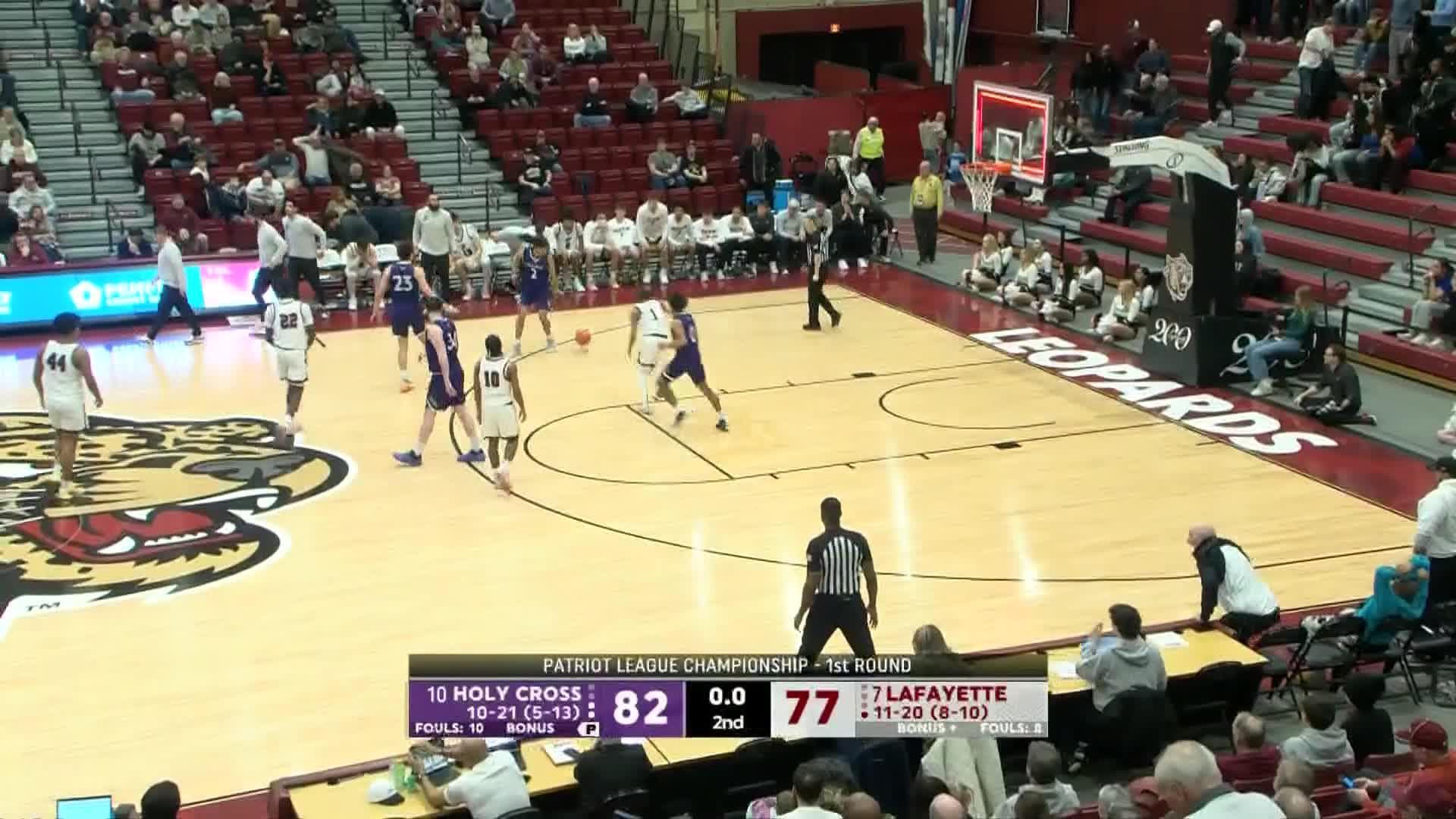Holy Cross Crusaders vs. Lafayette Leopards: Game Highlights