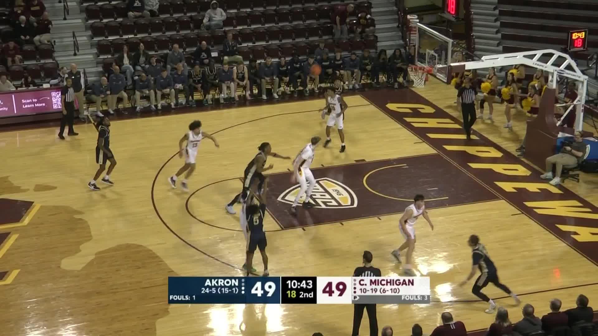 Akron Zips vs. Central Michigan Chippewas: Game Highlights