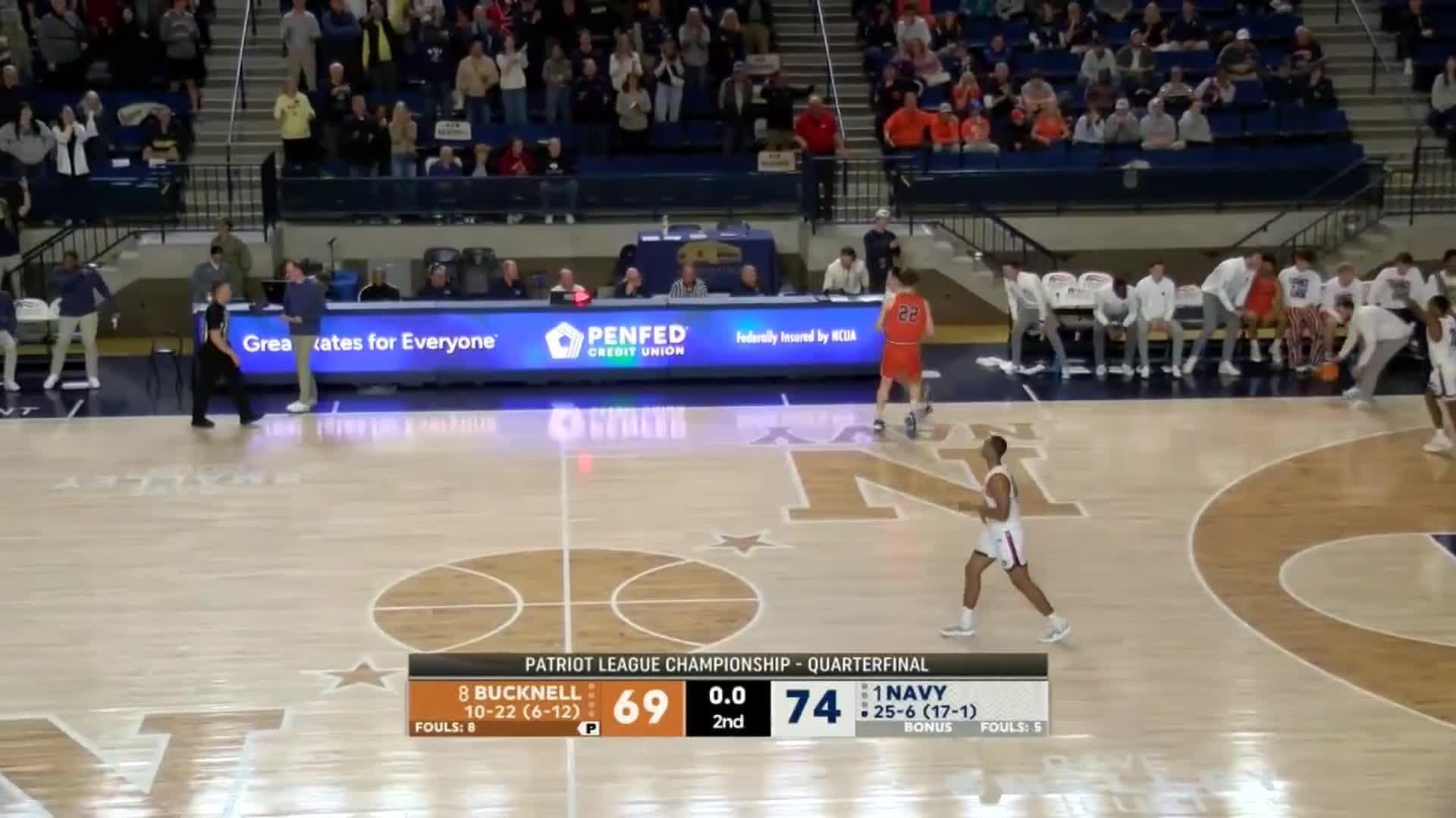 Bucknell Bison vs. Navy Midshipmen: Game Highlights