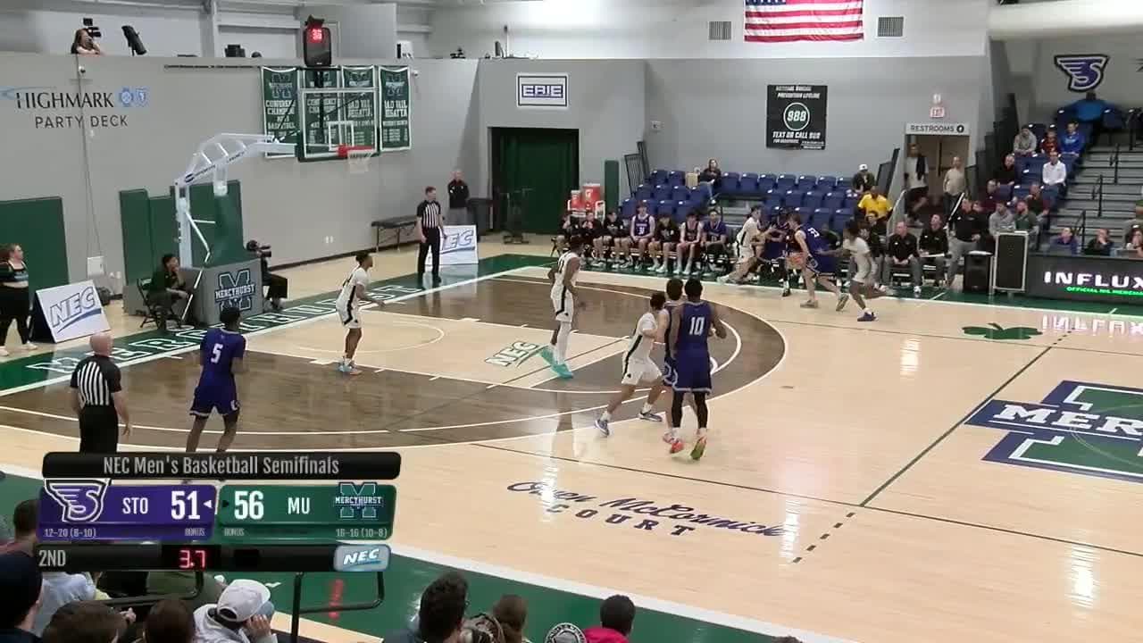 Stonehill Skyhawks vs. Mercyhurst Lakers: Game Highlights