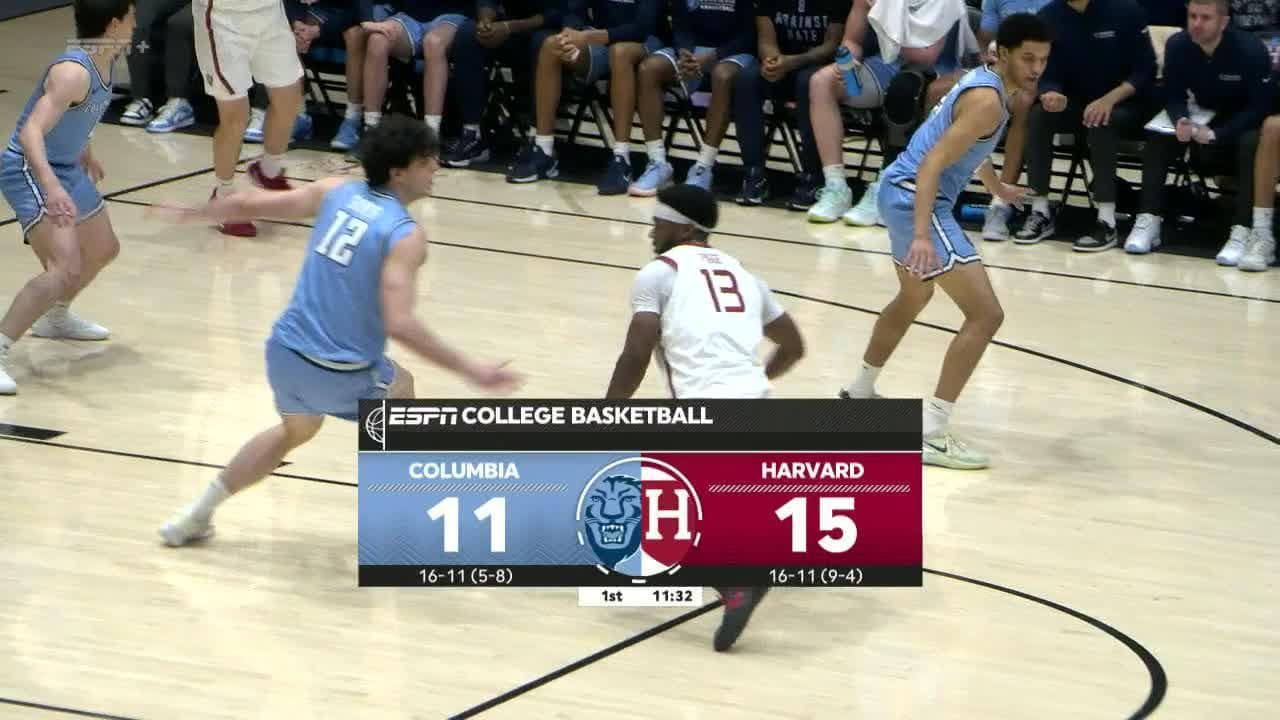 Columbia Lions vs. Harvard Crimson: Game Highlights