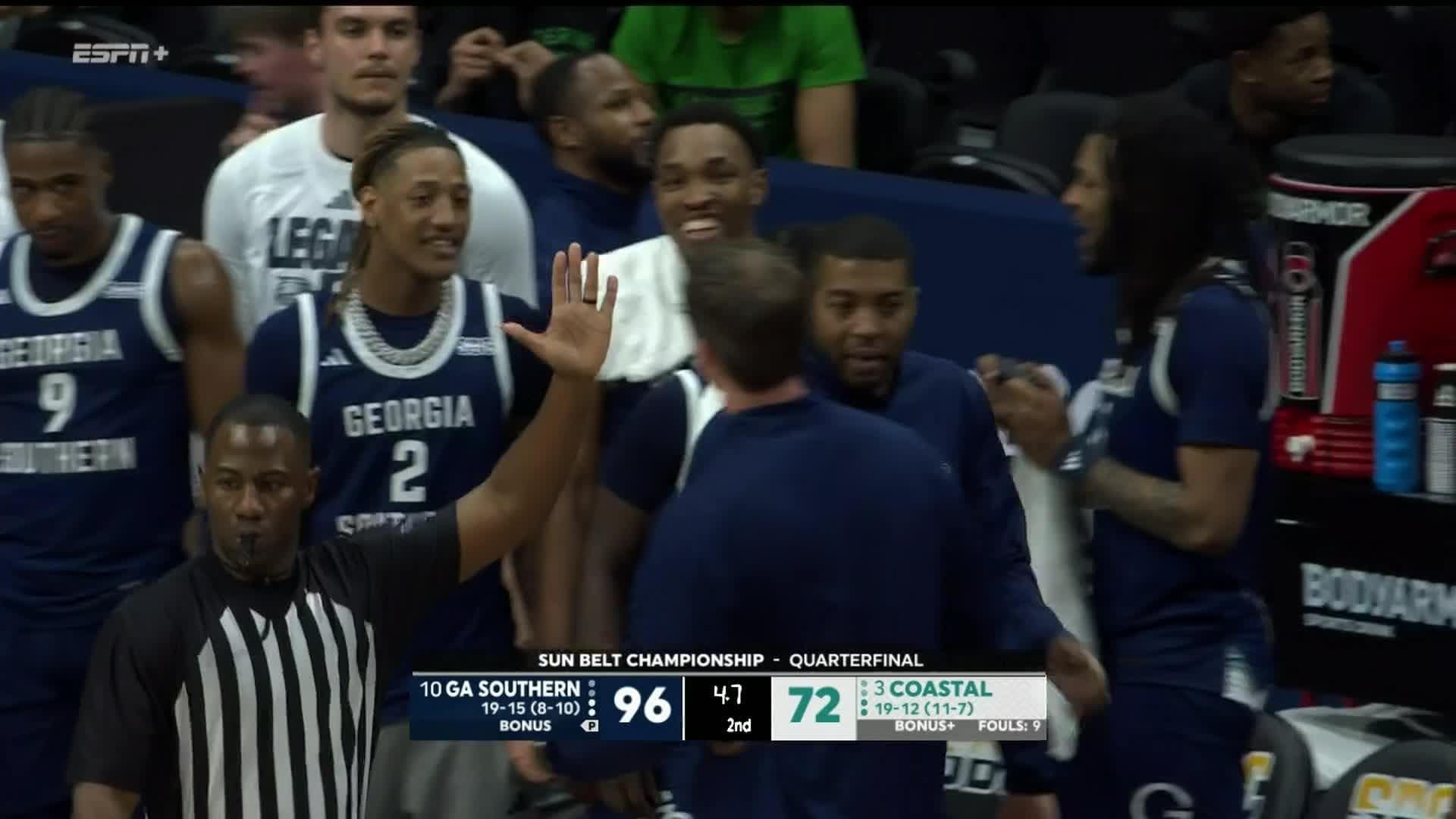 Georgia Southern Eagles vs. Coastal Carolina Chanticleers: Game Highlights