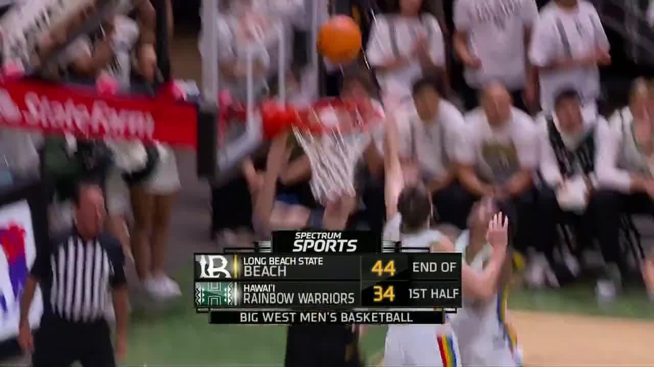 Long Beach State Beach vs. Hawai'i Rainbow Warriors: Game Highlights