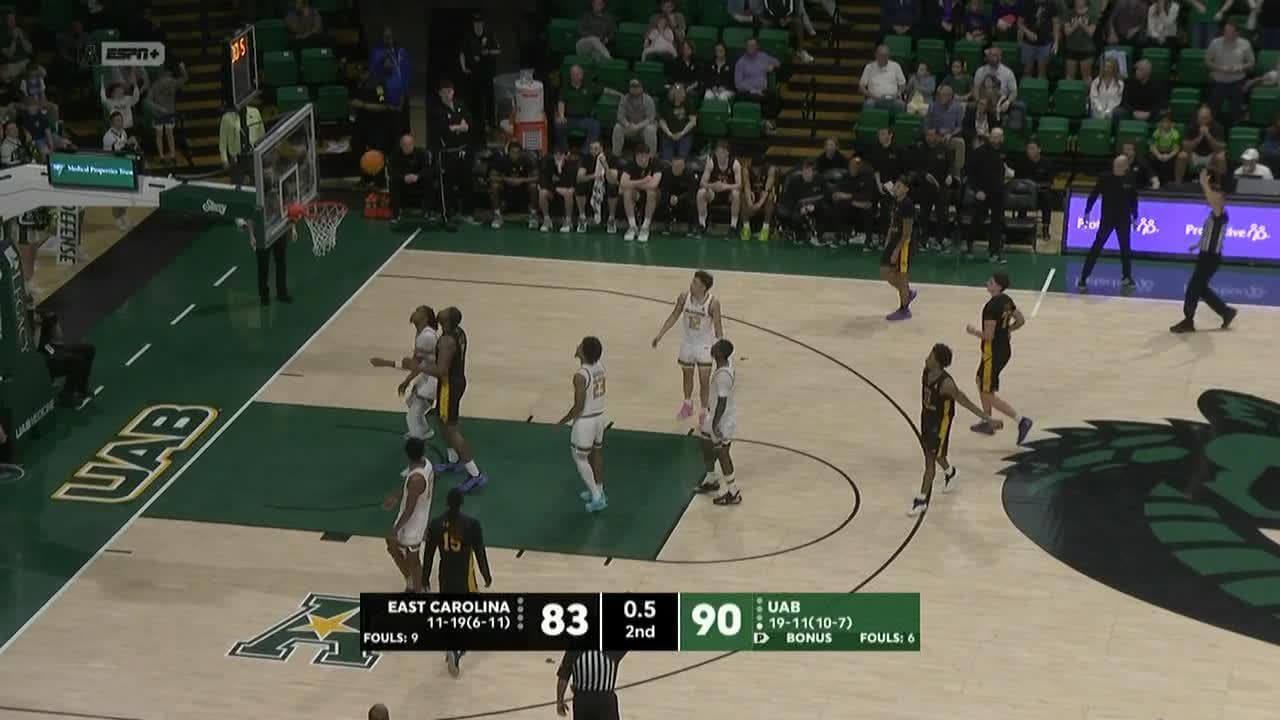 East Carolina Pirates vs. UAB Blazers: Game Highlights