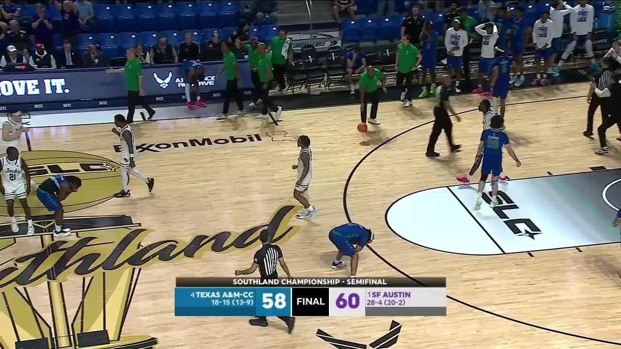 Texas A&M-CC Islanders vs. Stephen F. Austin Lumberjacks: Game Highlights