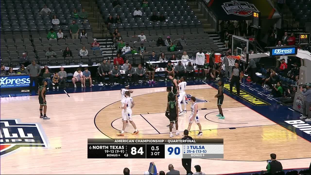 North Texas Mean Green vs. Tulsa Golden Hurricane: Game Highlights