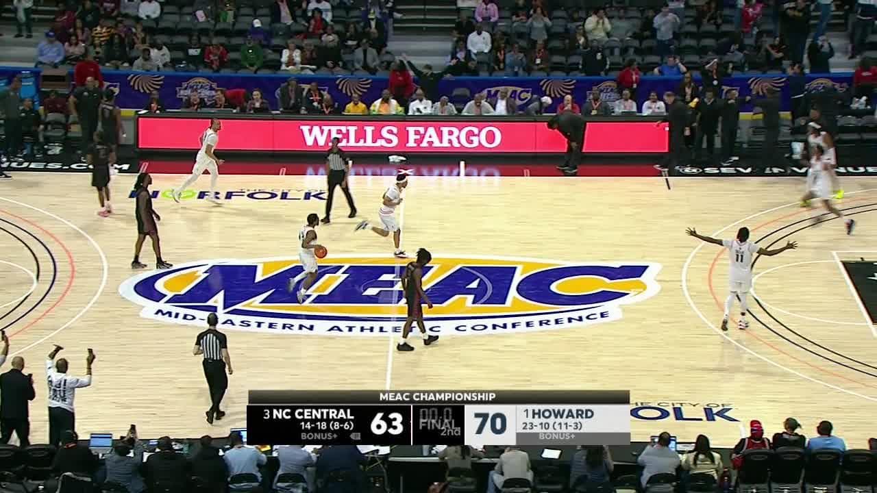 North Carolina Central Eagles vs. Howard Bison: Game Highlights