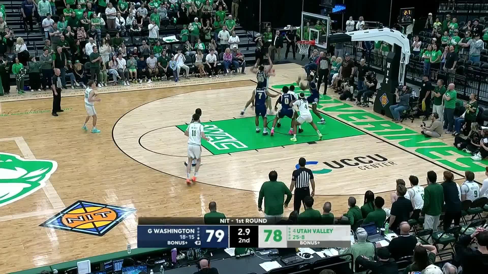 George Washington Revolutionaries vs. Utah Valley Wolverines: Game Highlights