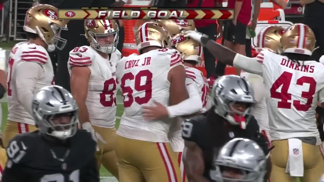San Francisco 49ers vs. Las Vegas Raiders Game Highlights