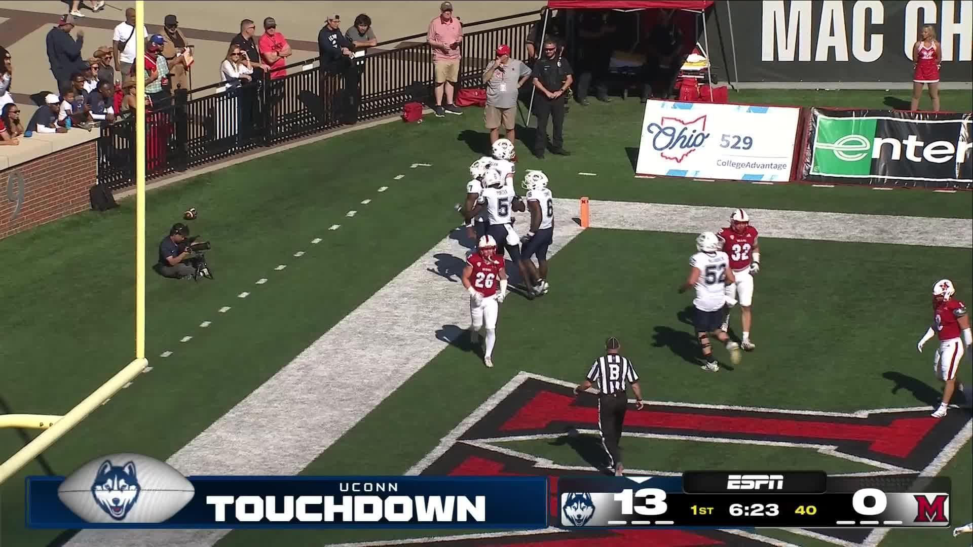 UConn Huskies vs. Miami (OH) RedHawks: Full Highlights