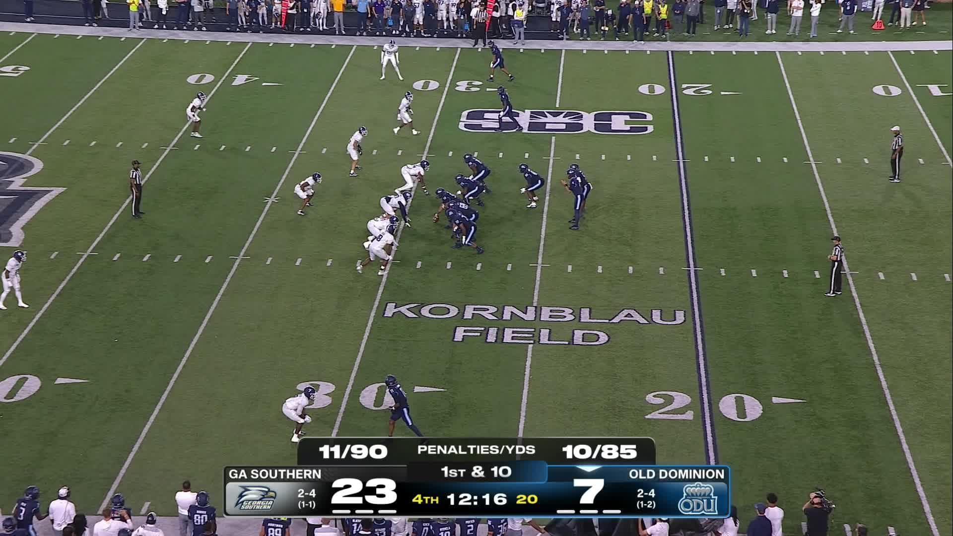 Georgia Southern Eagles vs. Old Dominion Monarchs: Full Highlights
