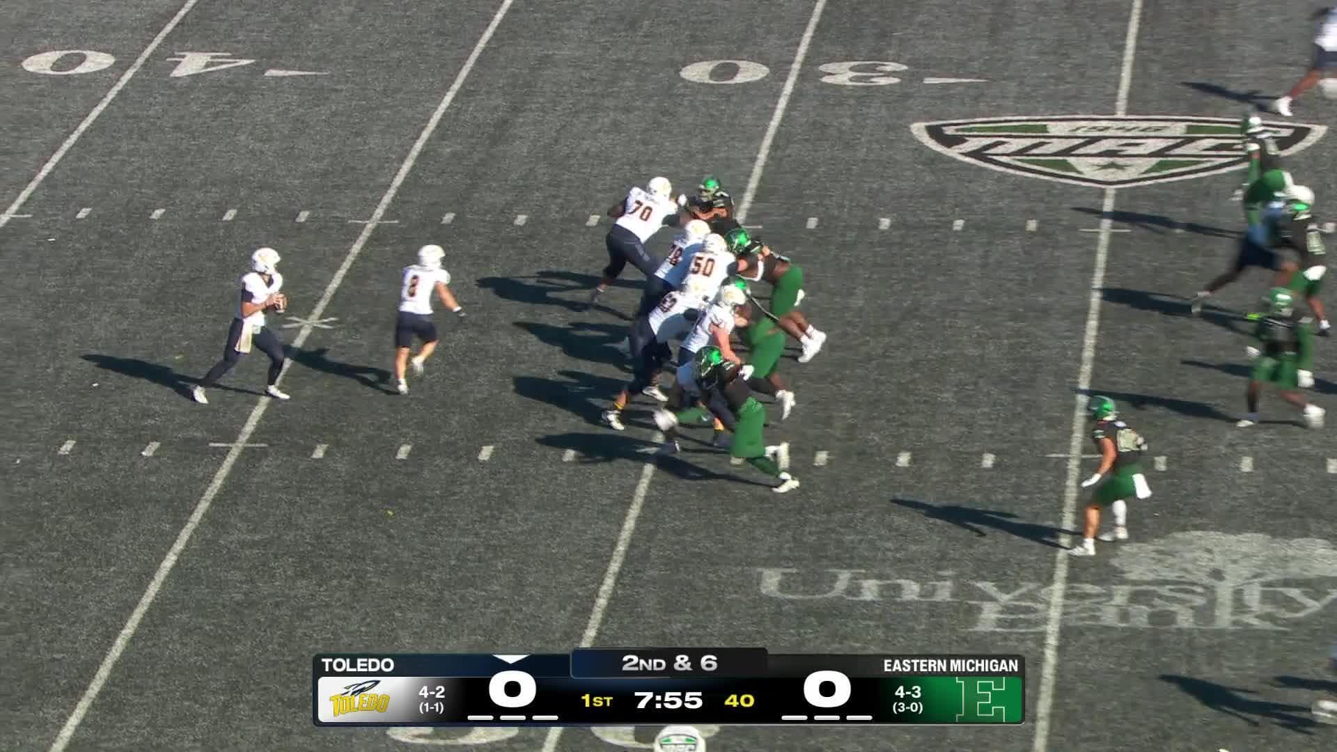 Toledo Rockets vs. Eastern Michigan Eagles: Full Highlights
